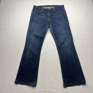 AG Adriano Goldschmied Jeans Womens Size 29 The Angel Flare Dark Made In USA